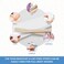 ForPro Professional Collection Non-Woven Epilating Strips, White, Tear-Resistant, Pre-Cut Strips For Hair Removal, 3" W x 9" L, 500-Count