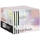 ForPro Professional Collection Vivid Rose Embossed Foil Sheets, Aluminum, Pop-Up Foil Dispenser, Hair Foils for Color Application &amp; Highlighting Services, Food Safe, 5&rdquo; W x 10.75&rdquo; L, 500-Count
