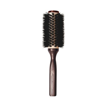 Cricket Fini Small Round Hair Brush Boar Nylon Bristle for Blow Drying Curling Styling Professional Stylist Brushes Ceramic Coated Barrel