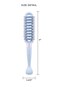 Cricket Friction Free Vent Brush - Quick-Drying Vent Hairbrush, Non-Slip Grip, Professional Blow-Drying Styling Brushes for All Hair Types - Long, Short, Thick, Thin, Straight, Curly Hair