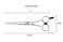 Cricket S3 Premium Series 600 6 inch Shears Professional Stylist Barber Hair Cutting Scissors, Convex Edge, Swedish Steel