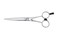 Cricket S3 Premium Series 600 6 inch Shears Professional Stylist Barber Hair Cutting Scissors, Convex Edge, Swedish Steel