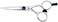 Cricket S1 Pro Series 500 5 inch Shears Professional Stylist Barber Hair Cutting Scissors, Convex Edge, Swedish Steel