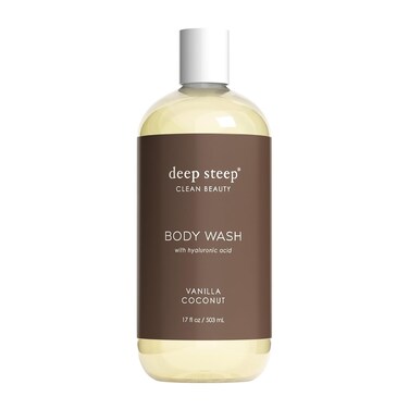 Deep Steep Body Wash, 17oz (Vanilla Coconut)