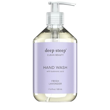 Deep Steep Liquid Hand Wash, 17.6 Ounces (Fresh Lavender)