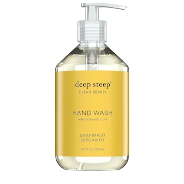 Deep Steep Liquid Hand Wash, 17.6 Ounces (Grapefruit Bergamot)