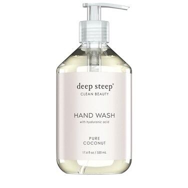 Deep Steep Liquid Hand Wash, 17.6 Ounces (Pure Coconut)