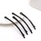 24 Pieces Women Black Metal Hair Bobby Pins Grips Girl's Hair Clip Hairstyle Barrette Hairpin Hairdressing DIY Hair Styling Tools (Large and Small)