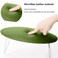 Small Nail Arm Rest Cushion, Portable Manicure Hand Rest Arm Rest for Nails Tech Salon Home Use, Microfiber Leather Nail Hand Rest Stand (Green)