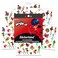 Miraculous Ladybug Lip Balm Set - Bundle with 6 Miraculous Ladybug Lip Balm Tubes, Stickers and More   Cat Noir Lip Balm Kit for Kids