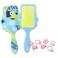 Bluey Hair Accessories Set for Kids - Bundle with Bluey Hair Brush, Hair Ties, and Bluey Stickers   Bluey Hair Accessories for Girls