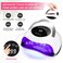 Haomaomao UV LED Nail Lamp, UV Gel Nail Light 120W Nail Dryer，4 Timers Auto Sensor 42 Light Beads Fast Curing UV Led Nail Lamp for Gel Polish Nail Polish Dryer