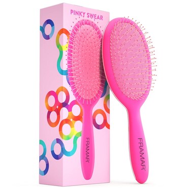 Framar Detangling Brush for Curly Hair &ndash; Hair Brushes for Women Detangler, Hair Brush for Women, Hair Detangler Brush for Curly Hair, Elegant Hair Brush Detangler Kids Hair Brush