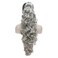 Lydell 30" Long Curly Styled Clip In Claw Ponytail Hair Extension Synthetic Hairpiece 280g with a jaw/claw clip (51 Silver Gray)