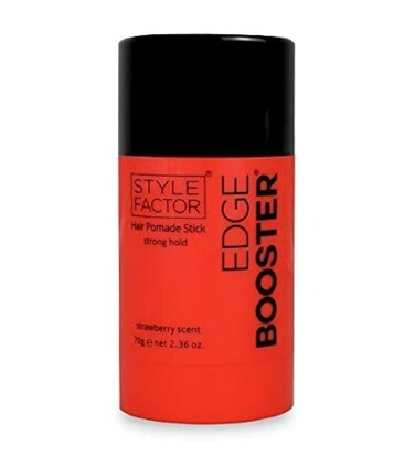 Style Factor Edge Booster Hair Pomade Stick Strong Hold 2.36 oz (STRAWBERRY)