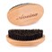 Wave Brush for Men 360, Natural Boar Bristle Hair Brush for Women's Grooming and Hair Styling,Curved Palm Hair Brush for Black Men