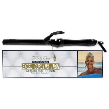 Excel Infrared Curling Iron - C65 for Unisex - 1 Inch Curling Iron