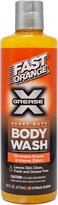 Fast Orange 25716 Grease X Body Wash, Exfoliating &amp; Hydrating Heavy Duty Shower Gel for Men and Women, Mechanic &amp; Industrial Body Soap Removes Grime, Oil, Automotive Odors &amp; More, Citrus Scent 16 Oz.