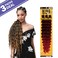 Multi Pack Deals Bobbi Boss Synthetic Hair Braids Pre-Feathered 3X King Tips Ocean Wave 28" (3-Pack, ICYPINK)