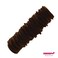 Kenz Laurenz 100 Hair Elastics Hair Ties No Crease Ouchless Ponytail Holders No Metal 4mm (100 Hair Elastics-Brown)
