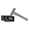 G.B.S Men&rsquo;s Classic Chrome Adjustable Butterfly Open Double Edge Safety Razor, Smooth Shave with 20 Premium Sharp Blades