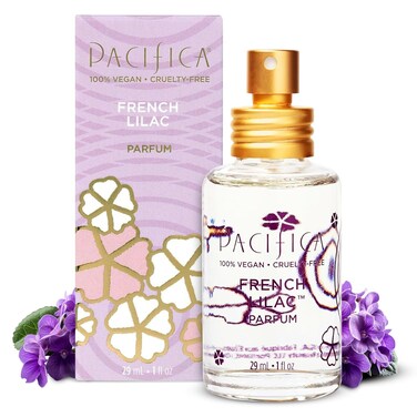 Pacifica Beauty, French Lilac Clean Fragrance Spray Perfume, Floral Scent, Vegan + Cruelty Free, Phthalate-Free, Paraben-Free (Package May Vary)