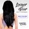 Semi-Permanent Black Hair Dye - Vibrant 2.36 Oz. Tubes Temporary Hair Color - Ammonia and Peroxide Free -Vegan and 100% Cruelty-Free Toner - Lasts for 7-15 Shampoos - by Splashes and Spills
