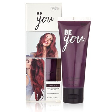 Semi-Permanent Red Hair Dye - Vibrant 2.36 Oz. Tubes Temporary Hair Color - Ammonia and Peroxide Free -Vegan and 100% Cruelty-Free Toner - Lasts for 7-15 Shampoos - by Splashes and Spills