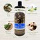 Dr. Woods Raw African Liquid Peppermint Black Soap - Body Wash for Men and Women, Contains Peppermint Oil and Organic Shea Butter, Gentle Exfoliant, Natural Cleanser for Face, Hands, Body - 32 Fl Oz