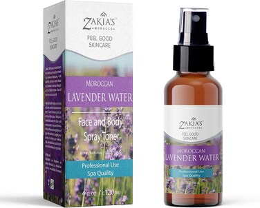 Zakia's Morocco HYDROSOL WATER COLLECTION (Lavender, 4 oz)