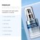 AZURE Hyaluronic &amp; Collagen Anti Aging Eye Serum - Moisturizing, Replenishing &amp; De-Puffing   Reduces Wrinkles, Fine Lines &amp; Under Eye Bags   Locks In Moisture Hydrating Skin   Made in Korea - 30mL