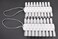 2 Sets 72 Tips Double Layer Tips Nail Polish Practice Training Display Palette Paint Practice Color Chart swatches with Ball Chain