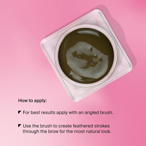 Ofra Eyebrow Gel - Khaki - Create Fuller Natural Brows That Stay in Place - Semi-Permanent Brow Gel, and Waterproof Eyebrow Filler - Makeup Products for Eyebrows - 5g