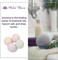 Bath Bomb Gift Set for Women: USA Made All-Natural, Organic Essential Oils, Epsom Salt, and Shea Butter: 4 Extra Large (8 oz) Bath Bombs for Longer Fizz: Safe for Sensitive Skin by Naked Reverie