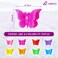 Hair Clip, 100 Pcs Butterfly Hair Clips for Girls, Pastel, Rainbow, Mini Hair Clips for Toddlers