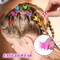 Hair Clip, 100 Pcs Butterfly Hair Clips for Girls, Pastel, Rainbow, Mini Hair Clips for Toddlers