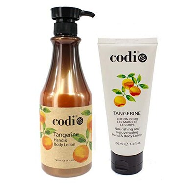 Codi Tangerine Hand &amp; Body Lotion Duo 3.3 oz + 25 oz