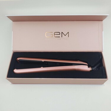 GEM Glamour Energy Magic 3X Moisture Protection 1" Digital Styling Iron