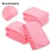 Whaline 4 PCS Spa Headband, Make up Hair Band, Stretch Terry Cloth Headband for Sport Yoga Shower (Pink)