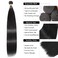 Straight Human Hair Bundles 12A Brazilian Human Hair 1 Bundles 100% Unprocessed Virgin Human Hair Weave Straight Bundles Human Hair Extensions Natural Black Color 30 Inch