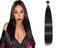 Straight Human Hair Bundles 12A Brazilian Human Hair 1 Bundles 100% Unprocessed Virgin Human Hair Weave Straight Bundles Human Hair Extensions Natural Black Color 30 Inch