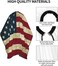 Vintage American Flag Home Hair Cutting Barber Cape Hair Salon and Dyeing Styling Cloth for Women/Men