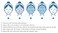 Carboxy CO2 Therapy: Face &amp; Neck Gel Mask; All Skin Type; Pore Cleansing &amp; Tightening Mask (5 Applications)