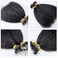 Hesperis Micro Loop Hair Extensions Brazilian Remy Virgin Hair Kinky Straight 100g Per Pack Human Hair Coarse Straight Micro Rings Hair Extensions 1g/strand (12inch)