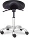 Saddle Stool- Rolling Spa Salon-Ergonomic Saddle Chair-Esthetician Chair -Swivel Salon Wheels Stool for for Beauty,Hair,Massage Salon, Lab, Kitchen, Clinic- Home Office Chair