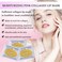 30 pieces of Moisturizing Collagen Crystal Lip Mask - Anti-Ageing &amp; Anti Chapped, Reduce lip Wrinkles, Fade Lip Color, Make Skin Smooth (Gold)