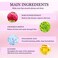 30 pieces of Moisturizing Collagen Crystal Lip Mask - Anti-Ageing &amp; Anti Chapped, Reduce lip Wrinkles, Fade Lip Color, Make Skin Smooth (Pink)