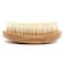 CQP Medium Firm Premium Mixed Boar Bristle Caesar Hairbrush (Light Oak)