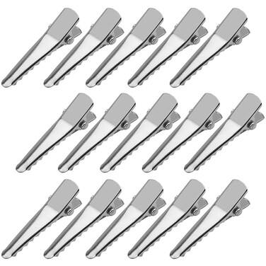 Alligator Hair Barrette, 200pcs 3cm Alligator Hair Clips with Teeth Hair Bow Clips Hairdressing Salon Hair Grip for Women and Girls