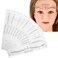 Eyebrow Ruler, 50Pcs Disposable Adhesive Eyebrow Sticker, Eyebrow Ruler Makeup Sticker Makeup Tool For Makeup Measurement